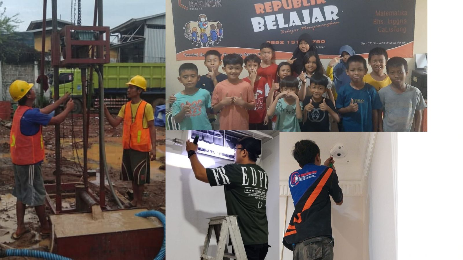 Jasa sumur bor CCTV dan AC Jabodetabek